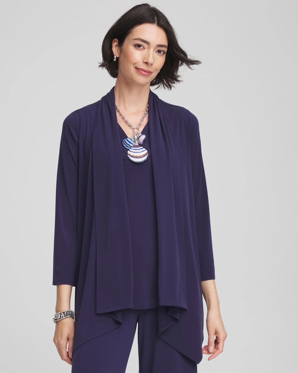 Travelers™ Knit Drape Cardigan | Chico's
